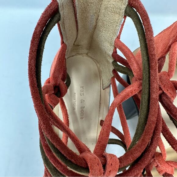 RAG & BONE Camille Sandal in Terracotta NIB- Size 6 - Picture 4 of 10